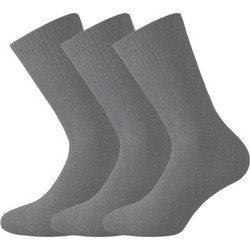 Walk Ανδρικές Κάλτσες Ψηλές Ανθρακί 3Pack V9900