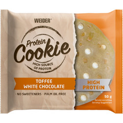 Weider Nutrition Protein Cookie Toffee White Chocolate 50gr 14τμχ
