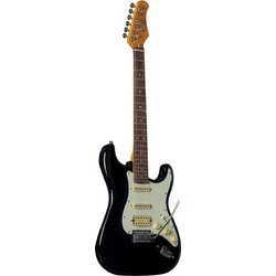 Eko Guitars ST350 Ηλεκτρική Κιθάρα ST Style με Μαγνήτες SSS Black