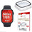 Displex Full Body Πλαστική Θήκη με Προστασία Οθόνης για Apple Watch 7 / 8 / 9 41mm Διαφανής
