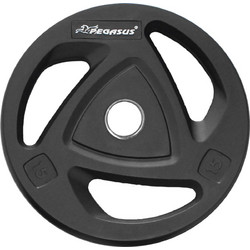 Pegasus Β-2037 Δίσκος Ολυμπιακού Τύπου Rubber Cover 15kg Φ50mm