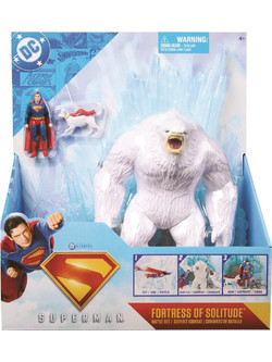 Spin Master DC Superman Fortress of Solitude Σετ Μάχης Σετ Φιγούρες Δράσης για 4+ Ετών