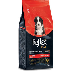 Lider Reflex Plus Puppy Medium & Large Hypoallergenic with Lamb & Rice 12kg