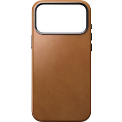 Nomad Traditional Leather Back Cover English Tan (iPhone 17 Pro Max)