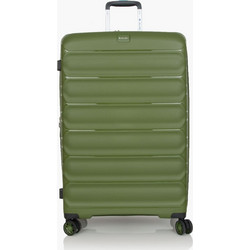 Dielle 100/70 Βαλίτσα Μεγάλη 76x50x34cm με 4 Ρόδες Πράσινη