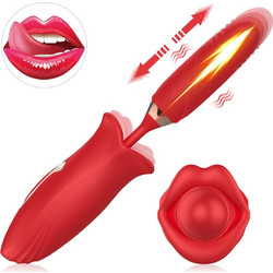 Kinksters Biting Vibrator Δονητής Κόκκινος