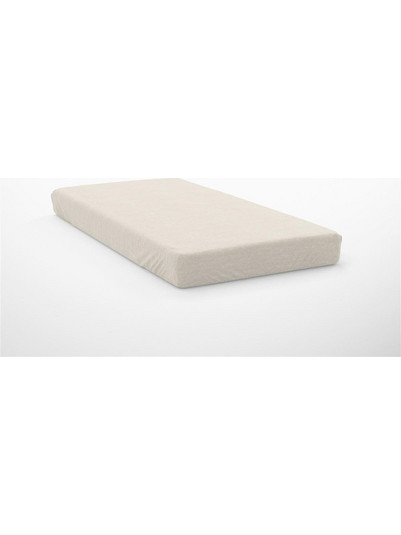 Dimcol Σεντόνι Μονό Βαμβακερό με Λάστιχο 100x200+30 Exotic Line Ecru