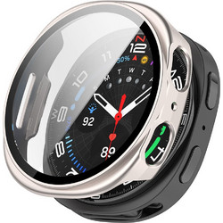 Techsuit Defense360 Pro Πλαστική Θήκη με Προστασία Οθόνης για Samsung Galaxy Watch 8 40mm Λευκή