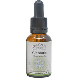Crystal Herbs Clematis Ανθοΐαμα σε Σταγόνες για Συγκέντρωση 25ml