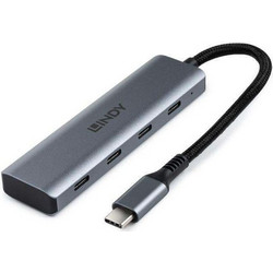 Lindy LY-43414 USB Hub 3.1 USB-C με 4 Θύρες USB-C