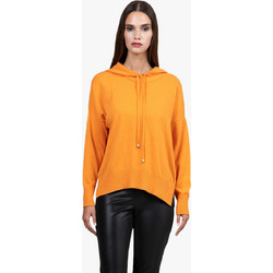 AGGEL Γυναικεία Πλεκτή Μπλούζα Πορτοκαλί FW21437K-44