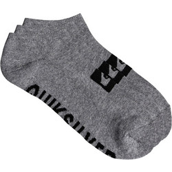 Quiksilver Ανδρικές Κάλτσες Κοντές Ανθρακί 3Pack EQYAA04069-SGRH