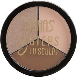 Ushas Cosmetics Contouring Highlighter Palette 12gr