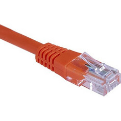 Masterlan U/UTP Cat.5e Καλώδιο Δικτύου Ethernet 0.5m Orange PCU5E-05OE-MS