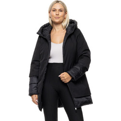 Biston Γυναικείο Μπουφάν Χειμωνιάτικο Softshell Μακρύ Μαύρο 54-101-088