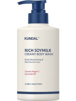 Kundal Rich Soymilk Mellow Vanilla Κρεμώδες Αφρόλουτρο 500ml