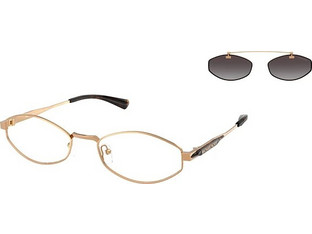 Michael Kors MK1175 19053C Γυναικείος Σκελετός Γυαλιών Οράσεως με Clip-On Μεταλλικός Χρυσός