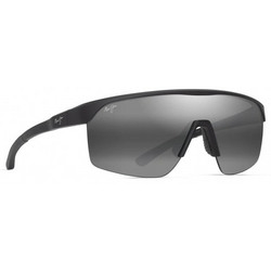 Maui Jim MJ0595S-001 Ανδρικά Γυαλιά Ηλίου Μάσκα Κοκάλινα Μαύρα με Μαύρο Φακό
