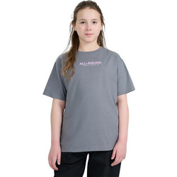 4F Παιδικό T-Shirt Κοντομάνικο Γκρι 4FJWAW25TTSHF2387-23S