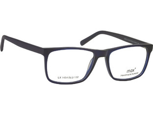 Max LX1454 BLU Γυναικείος Σκελετός Γυαλιών Οράσεως Κοκάλινος Μαύρος