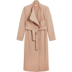 Ted Baker Rosell Γυναικείο Παλτό Μάλλινο Μακρύ Ταμπά 282066
