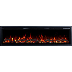 Hitense Notting Hill 42 Ηλεκτρικό Τζάκι Τοίχου 1800W Μ106xΥ35xΒ11.8cm