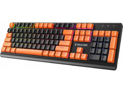 Yenkee Destroyer Wt300 Μηχανικό Gaming Πληκτρολόγιο με Outemu Red Διακόπτες RGB Black Orange