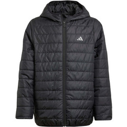 Adidas Αθλητικό Παιδικό Μπουφάν Χειμωνιάτικο Καπιτονέ Αδιάβροχο Μαύρο JL7444