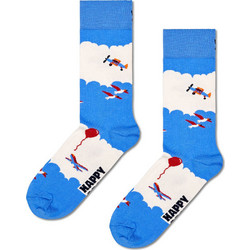Happy Socks Up In The Air Ανδρικές Κάλτσες Ψηλές με Σχέδια Μπλε P002241-1000