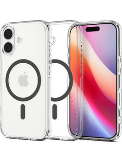 Spigen Ultra Hybrid with MagSafe Back Cover Clear Graphite (iPhone 17)