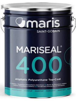 Maris Polymers Mariseal 400 Ελαστομερές Επαλειφόμενο Πολυουρεθανικό Μονωτικό Ταράτσας Ανοιχτό Γκρι 5kg