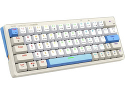 Armaggeddon GMK-100 Ασύρματο Μηχανικό Gaming Πληκτρολόγιο 60% RGB Winter