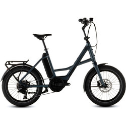 Cube Compact Hybrid 545 2026 Ηλεκτρικό Ποδήλατο Πόλης 20" με 9 Ταχύτητες και Δισκόφρενα Πράσινο Μαύρο