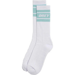 Obey Cooper II Ανδρικές Κάλτσες Ψηλές Λευκές 100260093-SUR