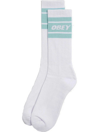 Obey Cooper II Ανδρικές Κάλτσες Ψηλές Λευκές 100260093-SUR