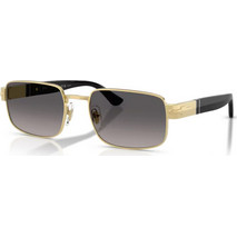 Persol PO1022S 515/M3 Ανδρικά Γυαλιά Ηλίου Τετράγωνα Μεταλλικά Χρυσά με Μαύρο Φακό