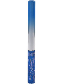Ushas Cosmetics Blue Πινέλο Eyeliner Glitter 3.5ml