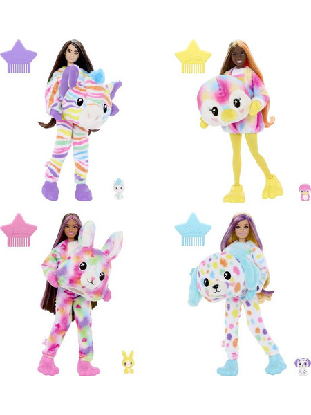 Mattel Barbie Cutie Reveal Ζωάκι Διάφορα Σχέδια