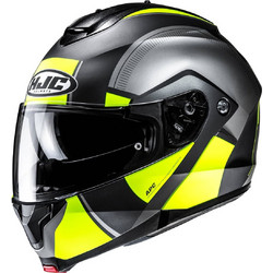 HJC C91N Jyn MC3HSF Grey Yellow Black Κράνος Μηχανής Flip-Up
