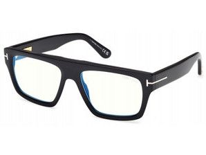 Tom Ford FT6084-B 001 Ανδρικός Σκελετός Γυαλιών Οράσεως Κοκάλινος Μαύρος