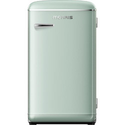 Morris MRS-21092LG Retro Μονόπορτο Ψυγείο 93lt Υ85xΠ47xΒ44cm Πράσινο
