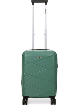 Worldline 29881-27 Βαλίτσα Καμπίνας 55x35x20cm με 4 Ρόδες Πράσινη