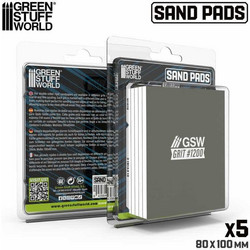 Green Stuff World Rigid Sanding Pads 1200 Grit