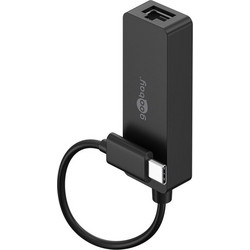 Goobay 76579 Ενσύρματος Ethernet USB-C Αντάπτορας Δικτύου 1Gbps