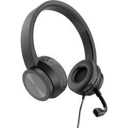 Conceptronic POLONA05B On Ear Ακουστικά Υπολογιστή με Μικρόφωνο & USB-A