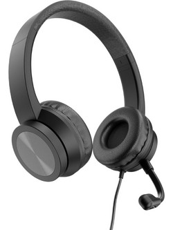 Conceptronic POLONA05B On Ear Ακουστικά Υπολογιστή με Μικρόφωνο & USB-A