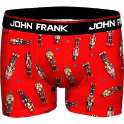 John Frank Nutcracker Ανδρικό Μποξεράκι Κόκκινο JFBD49
