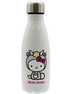 CyP Brands Hello Kitty Capricorn Παιδικό Παγούρι Ανοξείδωτο Λευκό 550ml