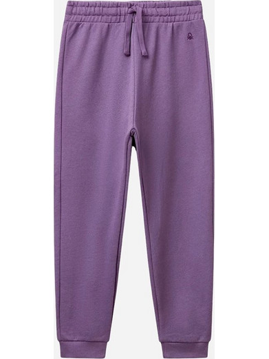 Benetton Παιδικό Παντελόνι Φόρμας Μωβ 3J68CF02H-1V4