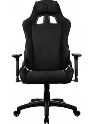 Arozzi Avanti Soft Καρέκλα Gaming Υφασμάτινη με Ρυθμιζόμενα Μπράτσα Μαύρη AVANTI-SFB-PBK